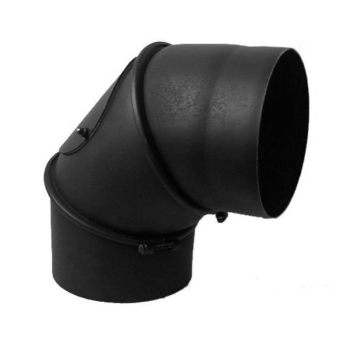 CHIMNEY ELBOW 45/90O WITH TEE DIAMETER