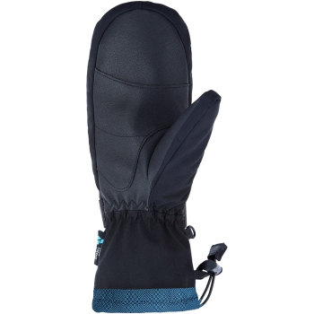 Rękawice narciarskie damskie VIKING Tanuka Mitten Ski Lady jednopalczaste czarno turkusowe   5