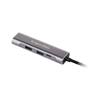 Adapter (HUB)  USB typu C na HDMI/USB3.0/USB2.0/C port