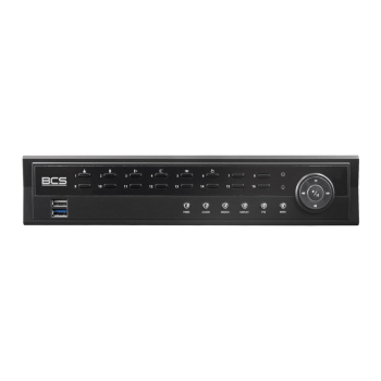 Rejestrator IP 16-kanałowy BCS-U-NVR1602-A-4K-8P(6TB)