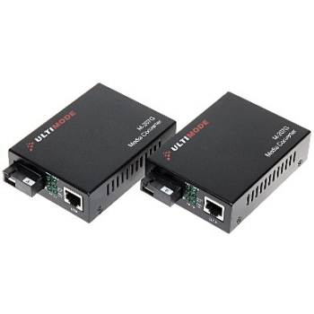 Media konwerter jednomodowy komplet TXRX M-207G ULTIMODE