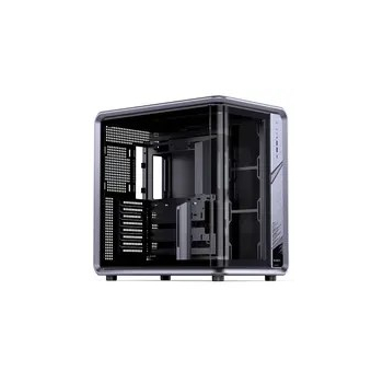 Jonsplus BO400CG PC-Gehäuse, Midi-Tower, ATX, Tempered Glass - gunmetal grey