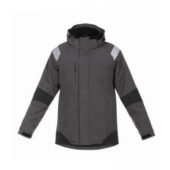 JACKET SOFTSHELL ATLANTA BLACK/GREY XL