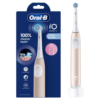 Szczoteczka elektryczna Braun iOS2.1C9.0P Oral-B iO2 Elektrinis Dantu Šepetelis Calm Rożowa