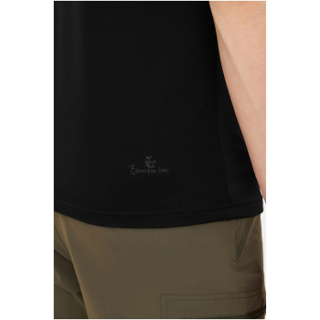 T-shirt męski VIKING Lenta Bamboo Light Man czarny   XXXL