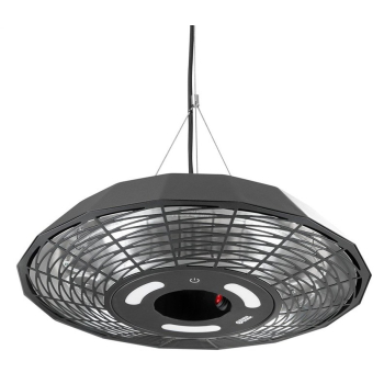 Grzejnik patio sufitowy Infrared TB2068C-01, 2000 W, liczba poziomów mocy 1, do pomieszczeń do 20 m2, Czarny, IP45
