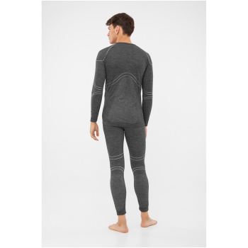 Bielizna męska VIKING Lan Pro Longsleeve Merino szara   XXL