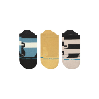Skarpety biegowe Stance Flat Out Ok Light Tab 3 Pack - teal