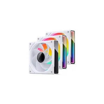 Wentylator Jonsbo ZK-120WR 3in1 - A-RGB, biały Reverse