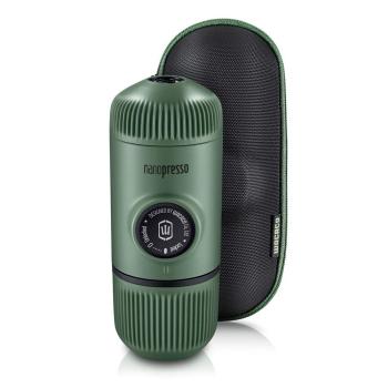 Katadyn Wacaco Nanopresso wraz z etui ochronnym - zielony mech