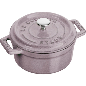 Mini garnek żeliwny okrągły Staub - 250 ml, Kwiat Wiśni