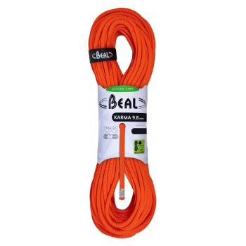 Lina karma 9,8mm 50m-solid orange BEAL