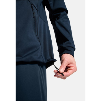 Kurtka Odlo ZEROWEIGHT WINDPROOF X WARM Jacket granatowa   M
