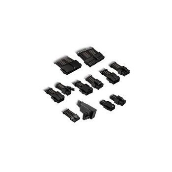 Przedłużacz w oplocie Kolink Core Pro 12V-2x6 Typ 2 - Jet Black/Gunmetal Grey