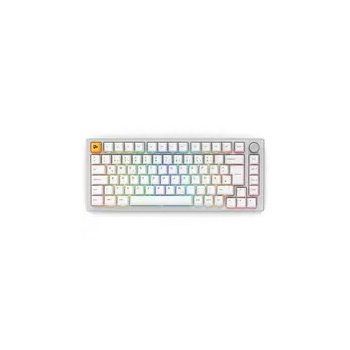 Glorious Klawiatura do gier PC Gaming Race GMMK Pro 75% - biała wstępnie złożona ISO