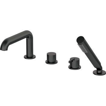 Bateria wannowa 4-otworowa z zestawem prysznicowym BQS_N14M 5907650818472