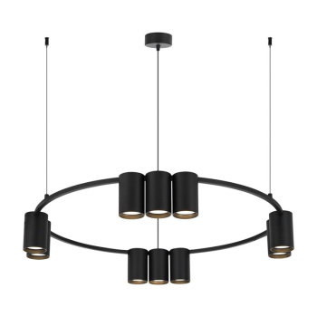 PENDANT LIGHT PORI 10XGU10 ML0373 BLACK