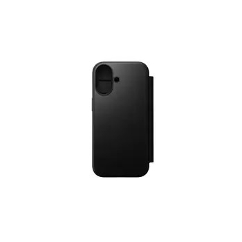 NOMAD Modern Leather Folio - skórzane etui do iPhone 17 kompatybilne z MagSafe (black) [go]