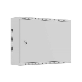 SZAFA INSTALACYJNA TPR 10" & 19" Z PŁYTĄ MESH 560X420X180 SZARA LANBERG (ZŁOŻONA)