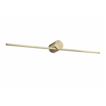 Light Prestige Kinquet Modern Slim Golden Kinquet Bath Lamp Elongated