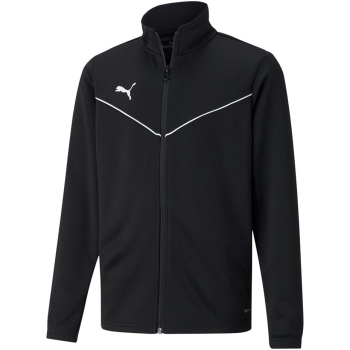 Bluza dla dzieci Puma teamRISE Training Poly Jacket Jr czarna 657393 03  152cm