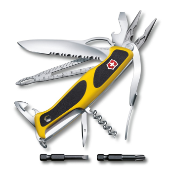 Victorinox V-0.97 98.MWC8 Pocket Knife Ranger Grip Boatsman, żółto-