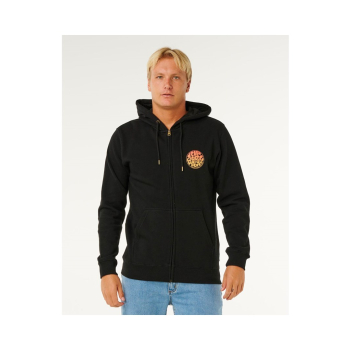 Bluza mÄ™ska RIP CURL Wettie Passage Icon Zip Thru czarna - L