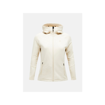Bluza PEAK PERFORMANCE W Rider Essentials Zip Hood piaskowy - M