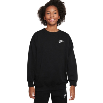 Bluza dla dzieci Nike Sportswear Club Fleece czarna FD2923 010 S