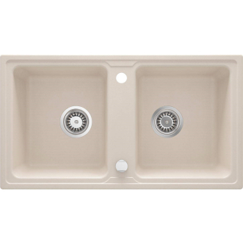 Zlewozmywak granitowy 2-komorowy ZQZ 5203 5908212093856