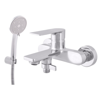 BATH MIXER SHORT SPOUT NIL CHROME