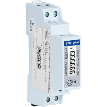 Licznik energii jednofazowy z Modbus dwukierunkowy VCX SDM120M (MID)