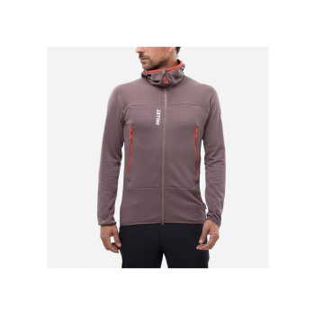 Bluza mÄ™ska MILLET Fusion Grid Hoodie M fioletowa Ĺ›liwkowa - L
