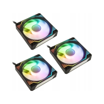 Kolink Umbra X 120mm ARGB High Performance PWM Wentylator Triple Pack -