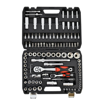 AWTOOLS ZESTAW KLUCZY  108el 1/2" / 1/4" BLACK LINE