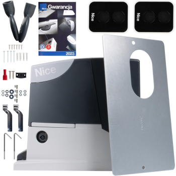 Zestaw NICE Road 400 do bram przesuwnych z fotokomórkami