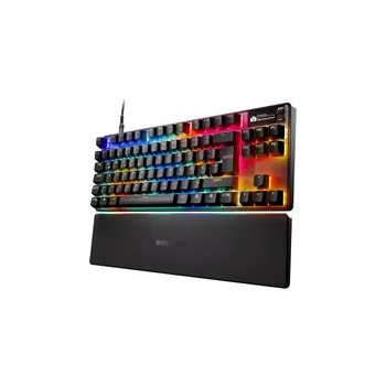 Klawiatura dla graczy SteelSeries Apex Pro TKL Gen 3, Klawiatura TKL (80%), Wyświetlacz OLED, przełączniki OmniPoint 3.0, RGB - ISO (PL)