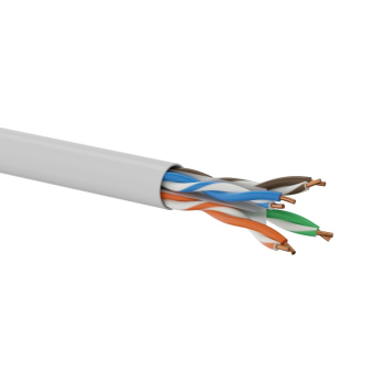 Kabel U/UTP kat.6A, sieciowy, skrętka, LSOH, Dca 4x2x23 AWG, 10Gb/s, gwarancja 10 lat, szary, 500m - Q-LANTEC