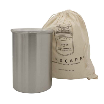 Airscape? Edelstahl-Aromabeh?lter mittel, silber geb?rstet