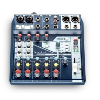 Soundcraft Notepad-8FX - Analogowa konsoleta mikserska, procesor efektów