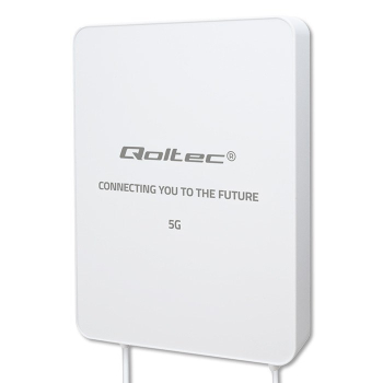 Qoltec Antena 5G LTE | 16dBi | kierunkowa | zewnętrzna | SMA | 3300-3800MHz | wodoodporna | 3m