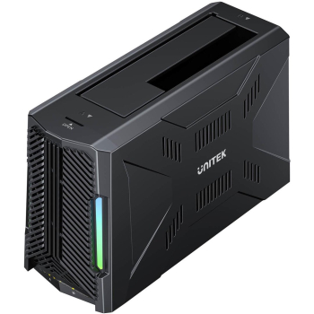 UNITEK STACJA DOKUJĄCA DLA DYSKÓW 1X M.2 NVME, 1X SATA, USB-C,10GBPS