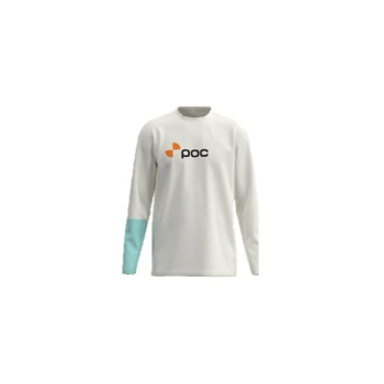 Koszulka POC L/S Tee biaĹ‚a - M