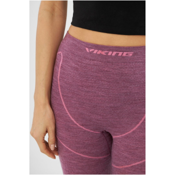 Bielizna damska VIKING Lana Pro Pants Merino roz. S różowa