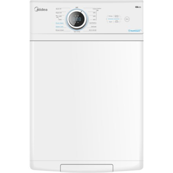 Midea | Washing Machine | MF100T60B/W-HR | Energy efficiency class A | Top loading | Washing capacity 6 kg | 1200 RPM | Depth 61 cm | Width 40 cm | Di