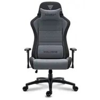 SENSE7 Spellcaster FUKU XL czarno-szary / Fotel gamingowy / Materiał / Regulowany / Kółka / Nośność 160 kg