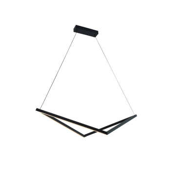 LUMINAIRE PENDANT 32W LED BLACK 1920LM