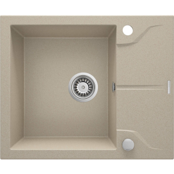 Zlewozmywak granitowy 1-komorowy z ociekaczem ZQN_711A 5908212041963