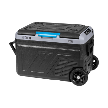 Profesjonalna lodówka turystyczna kompresorowa TEESA z funkcją mrożenia 40L DC12/24 AC 230V możliwość zasilania baterią , duże koła i solidna rączka ,