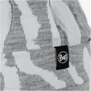 Czapka BUFF KNITTED BEANIE KYRE LEAD GREY   one size